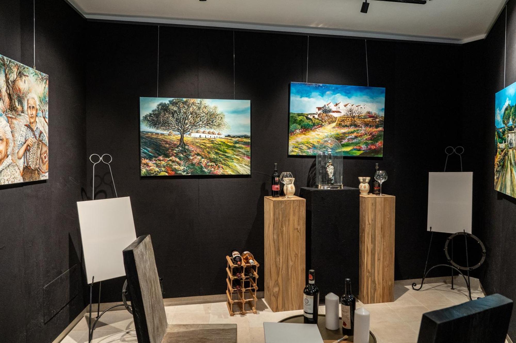 Wineart House, Terracielo Indipendente Nel Centro Di Monopoli Lägenhet Exteriör bild